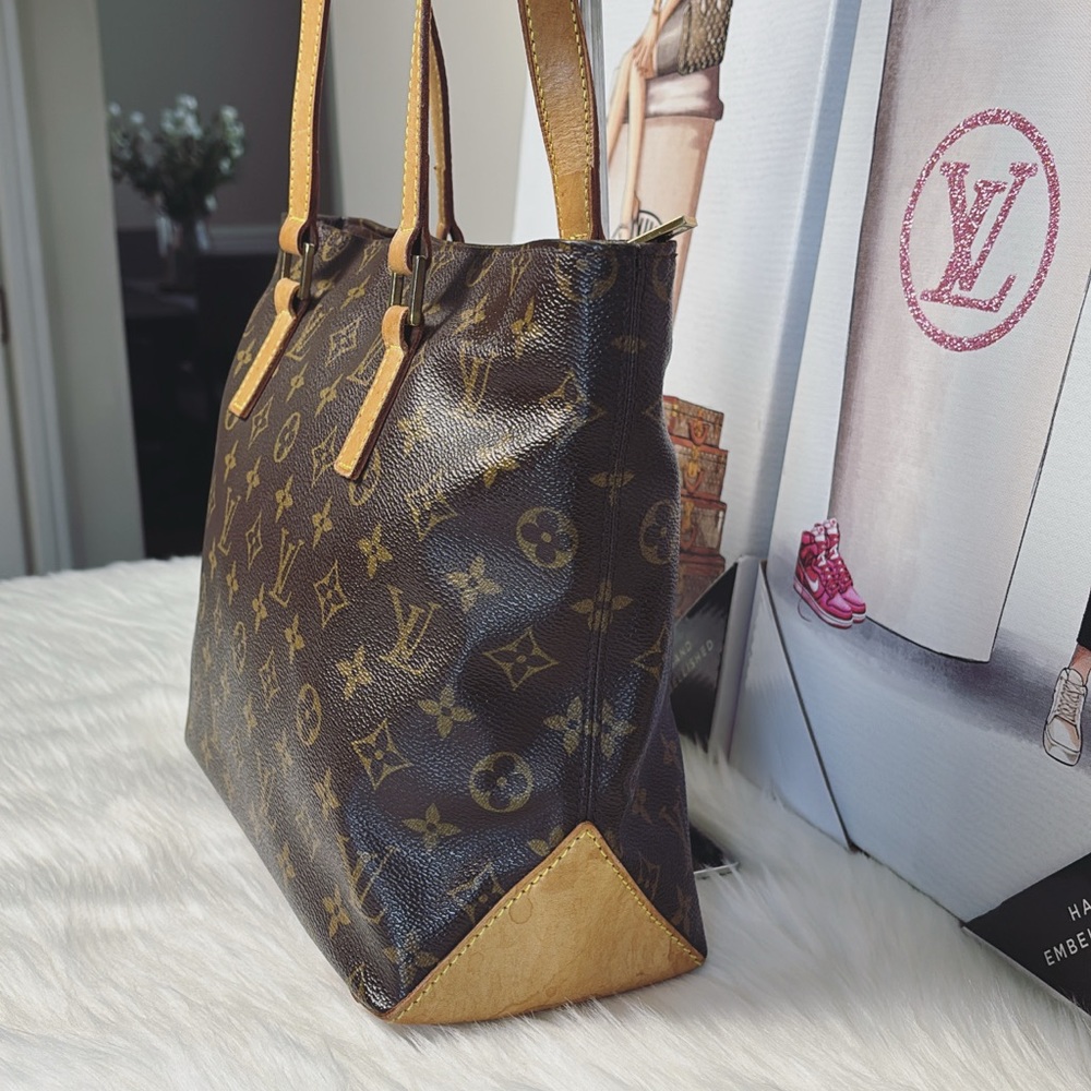 💃AUTHENTIC LOUIS VUITTON CABAS PIANO HANDBAG TOTE PURSE MONOGRAM DU0092 - Picture 2 of 11